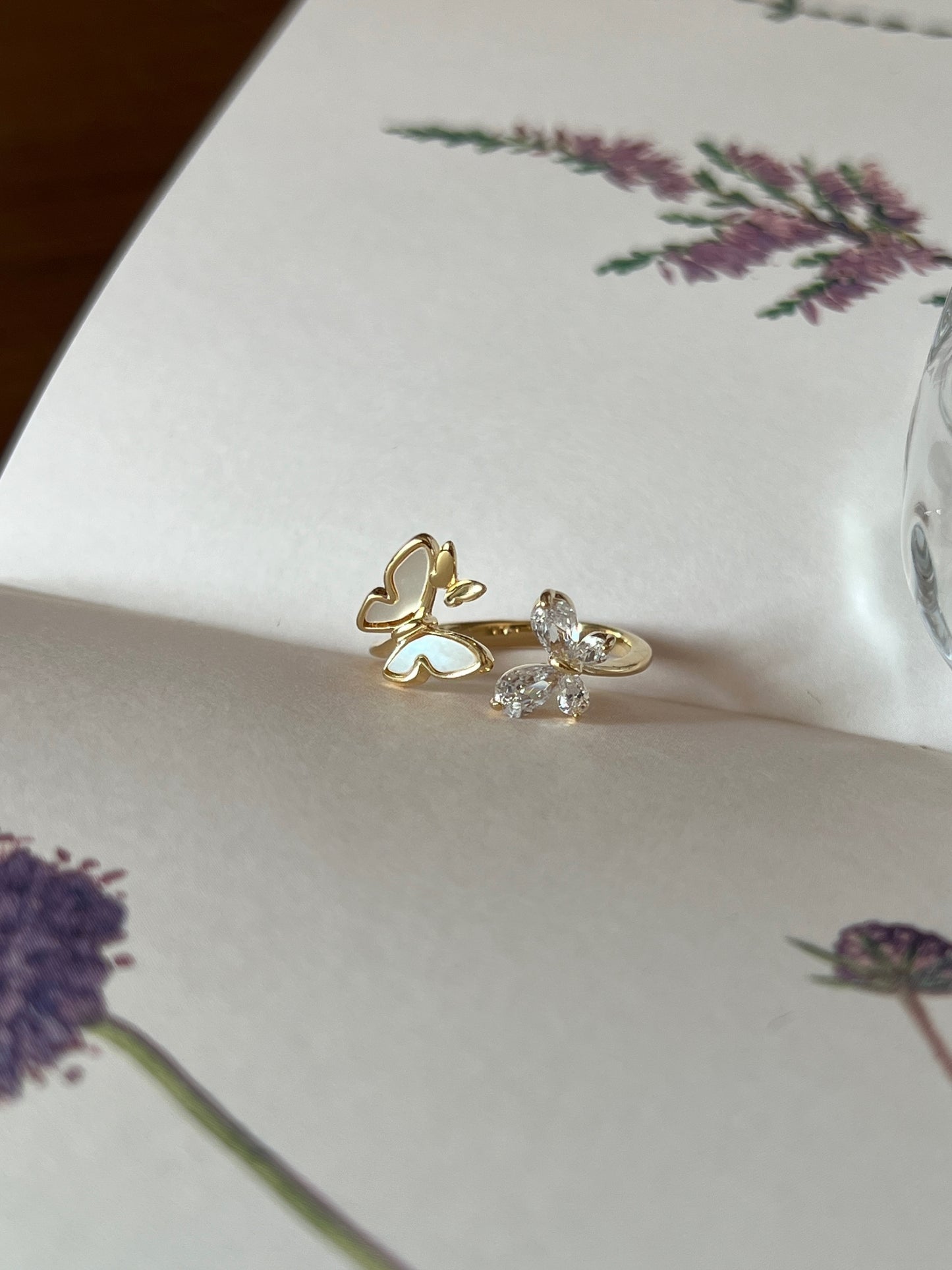 VIGVOG 2025 Ethereal Butterfly Ring Collection