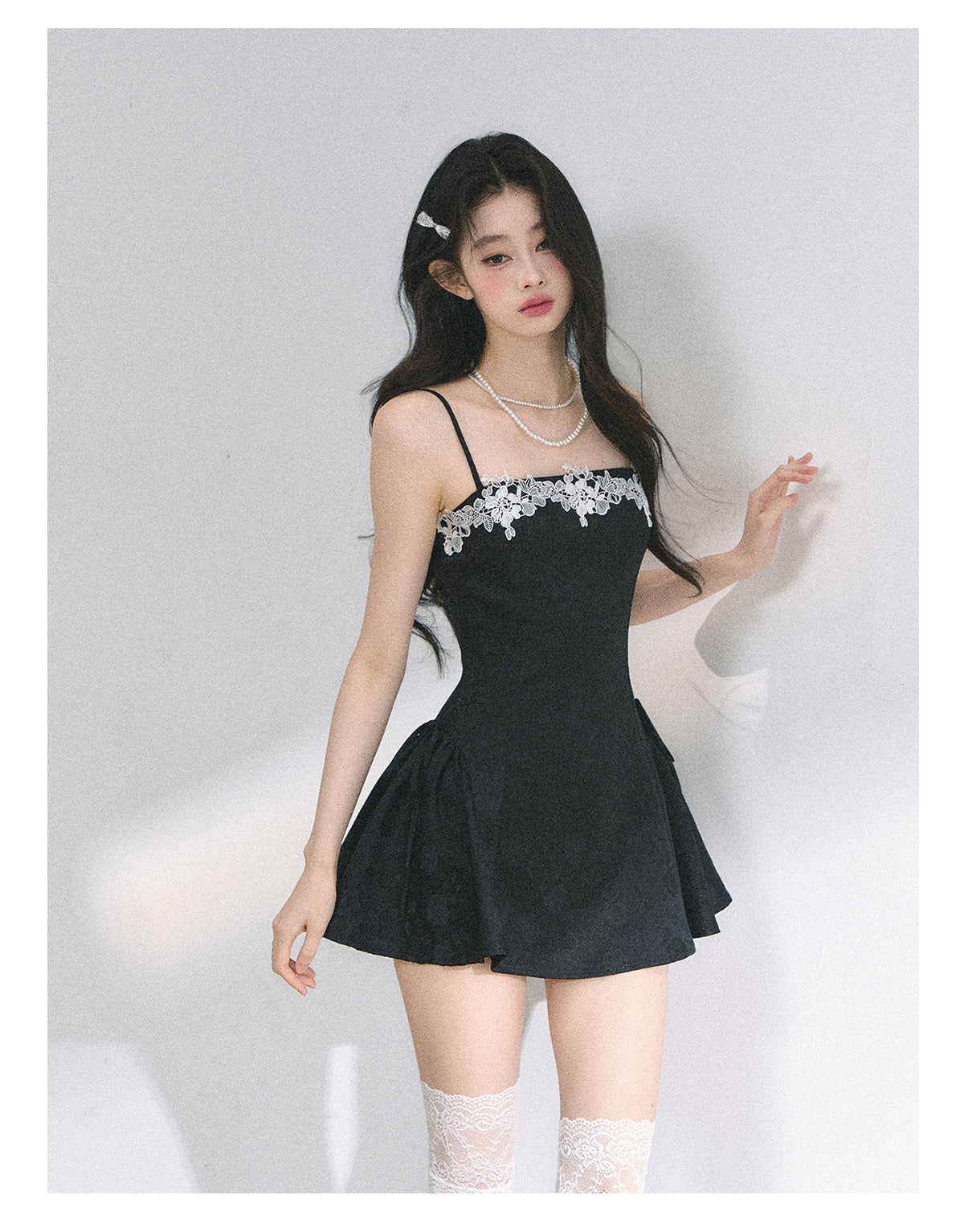 SHAOYEYAN Audrey-inspired Lace Sundress