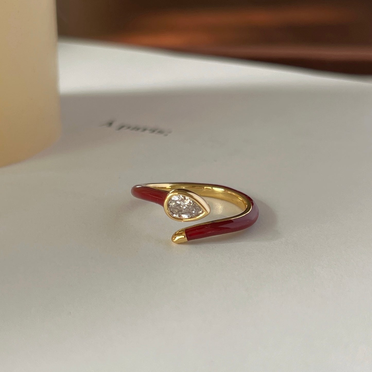 VIGVOG Zodiac Snake Ring
