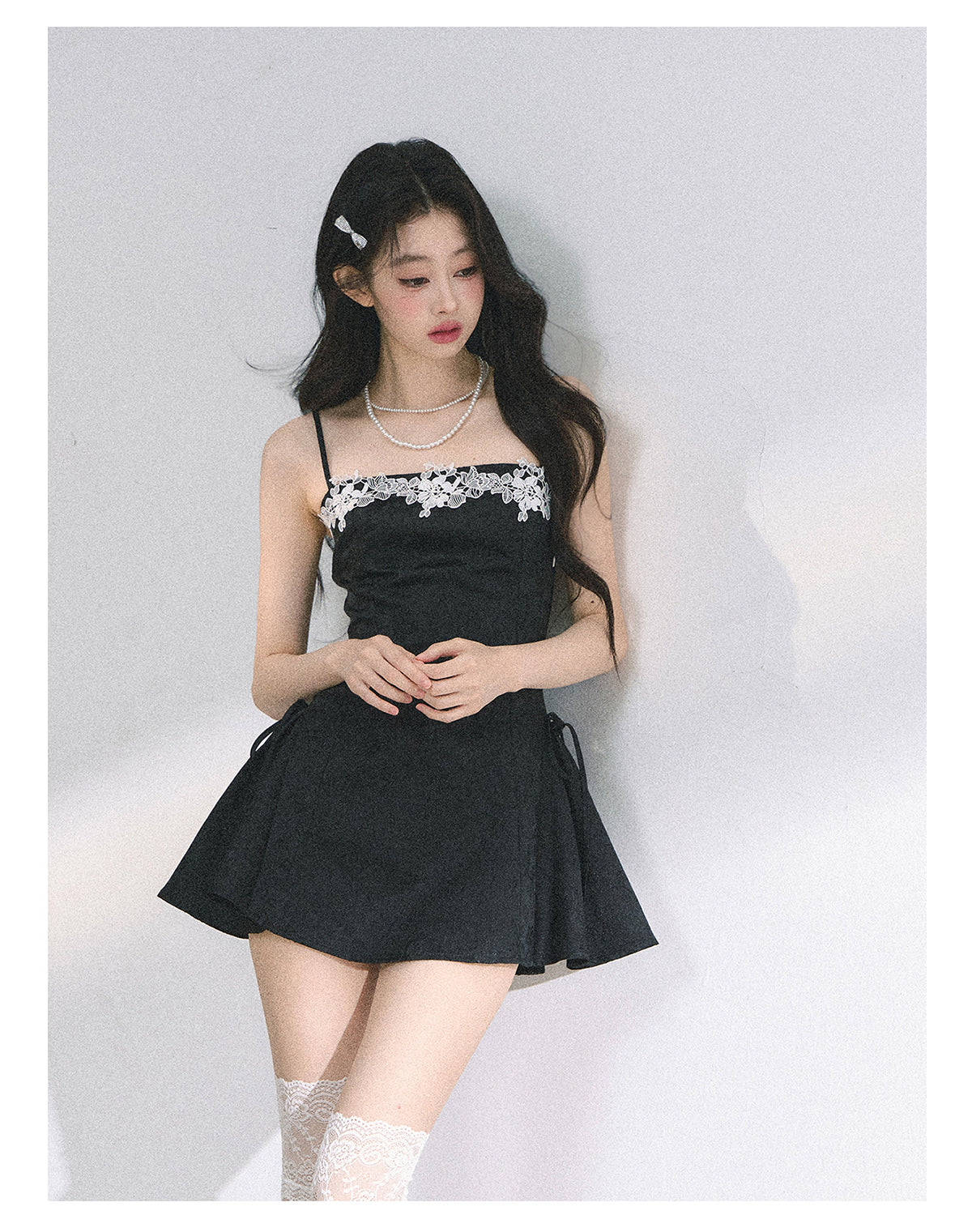 SHAOYEYAN Audrey-inspired Lace Sundress