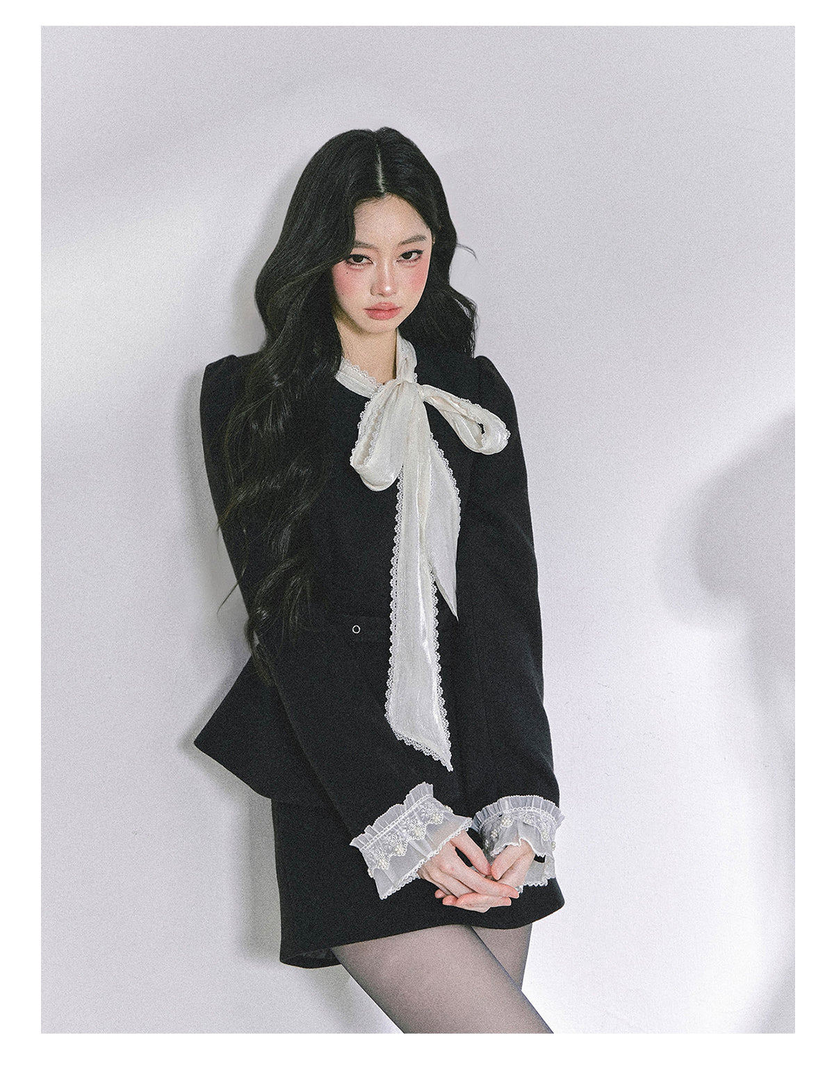 ShaoYeYan French Elegant Heiress Style Slim-Fit Blazer