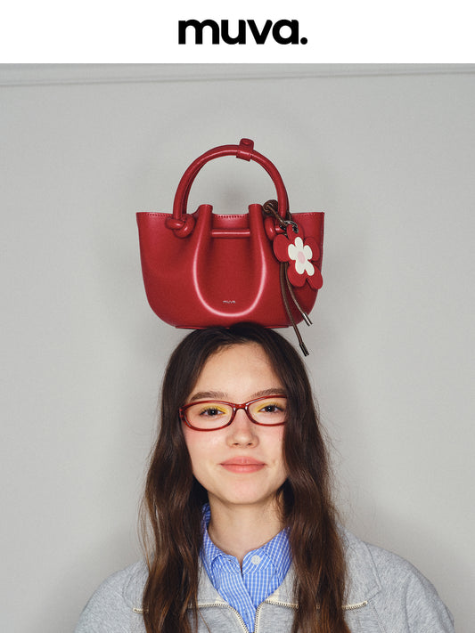 MUVA "Blooming Joy" Floral Bag Charm