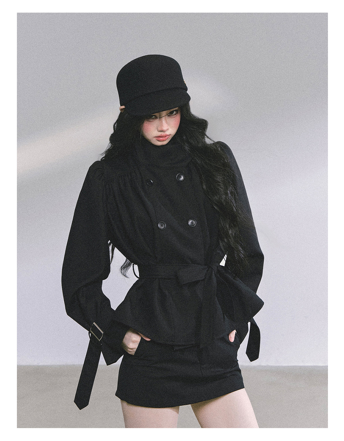 SHAOYEYAN Audrey Hepburn Style Two-Piece Set