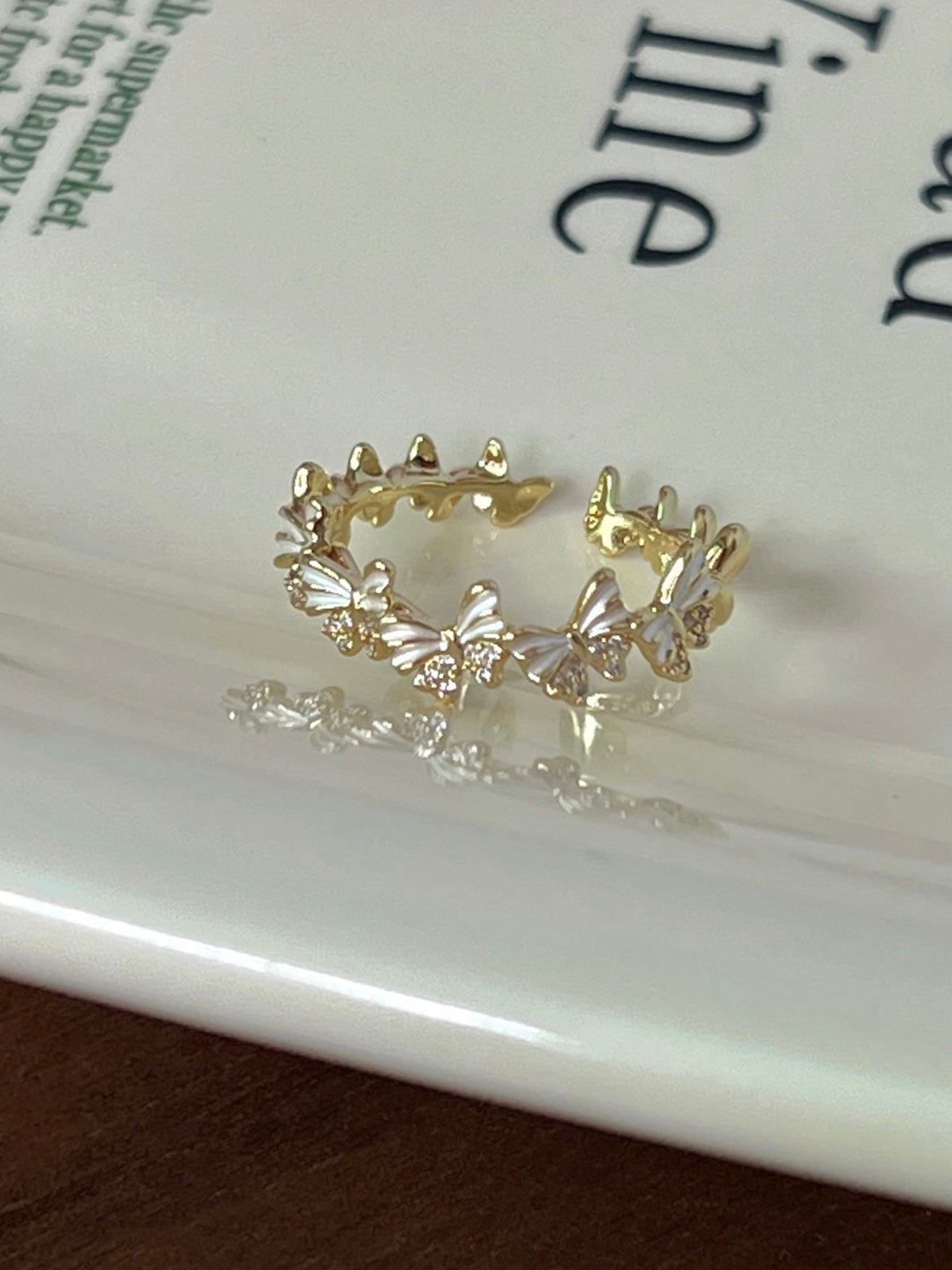 VIGVOG Enamel & Diamond Accent Ring Collection
