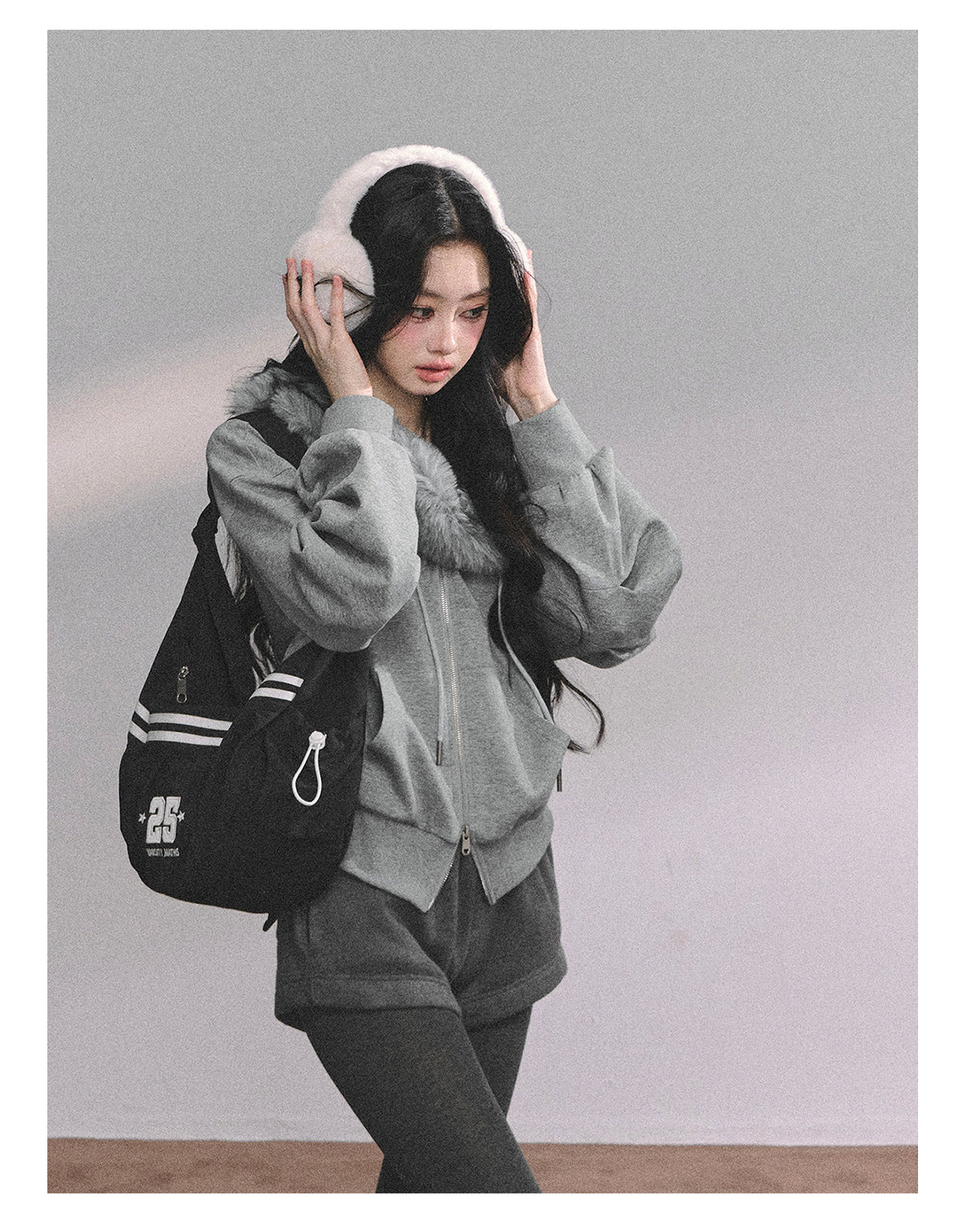 ShaoYeYan Nordic Snowfield American Style Two-Piece Set