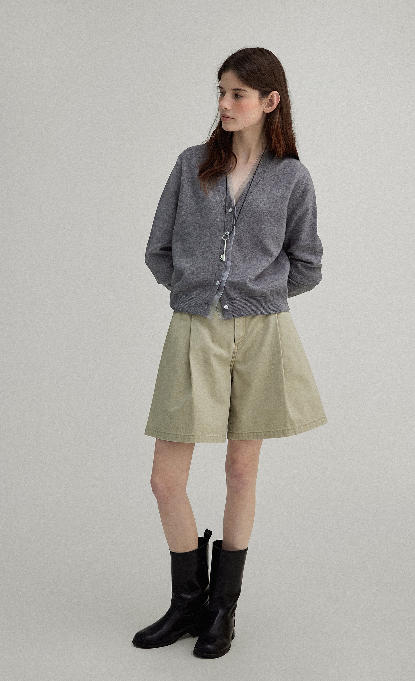 Letm "Sunrise & Sea" V-Neck Cardigan