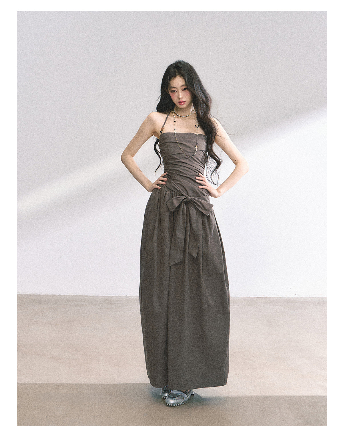 SHAOYEYAN Chic Halter Neck Bodycon Dress