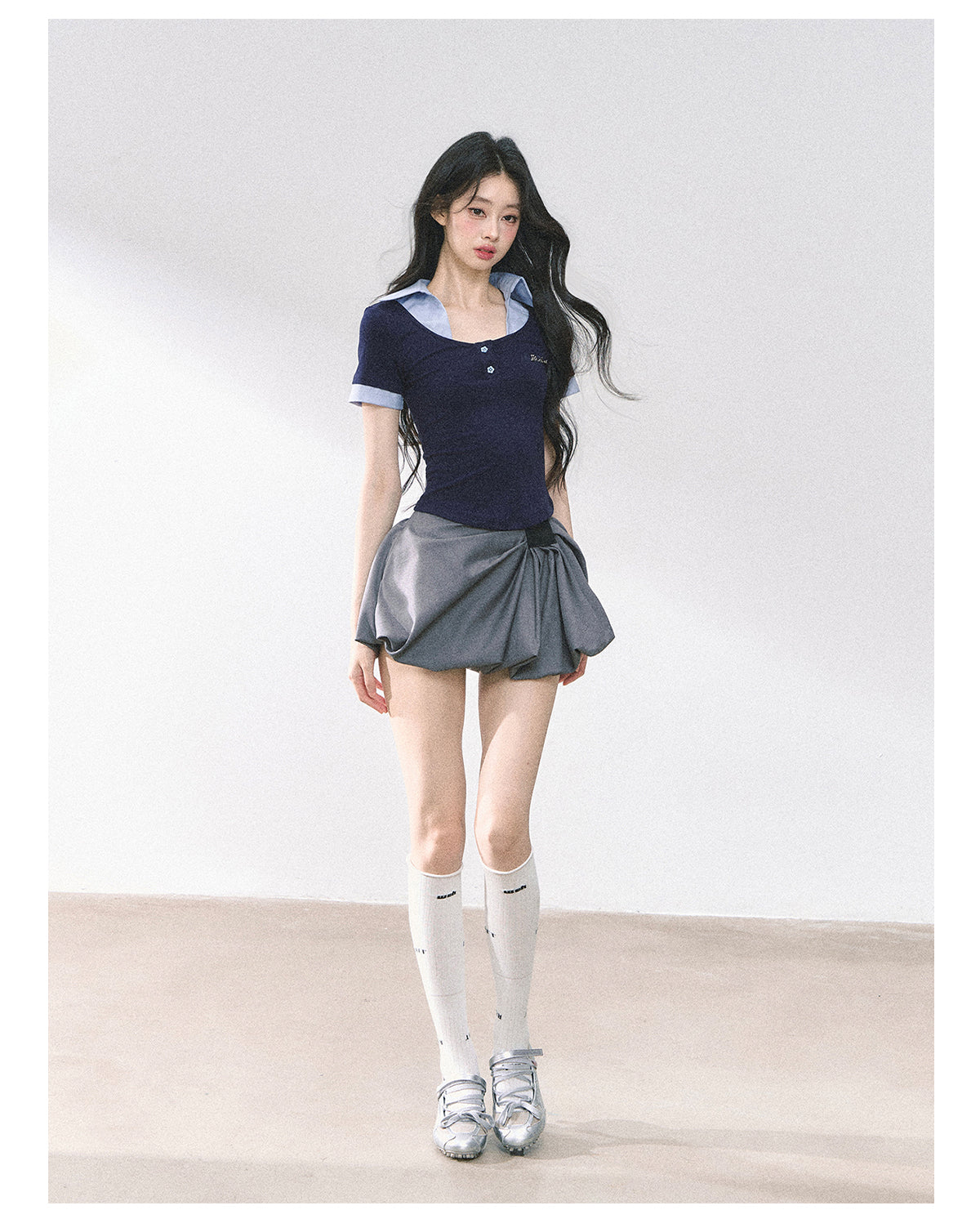 SHAOYEYAN American Style Cropped Tee