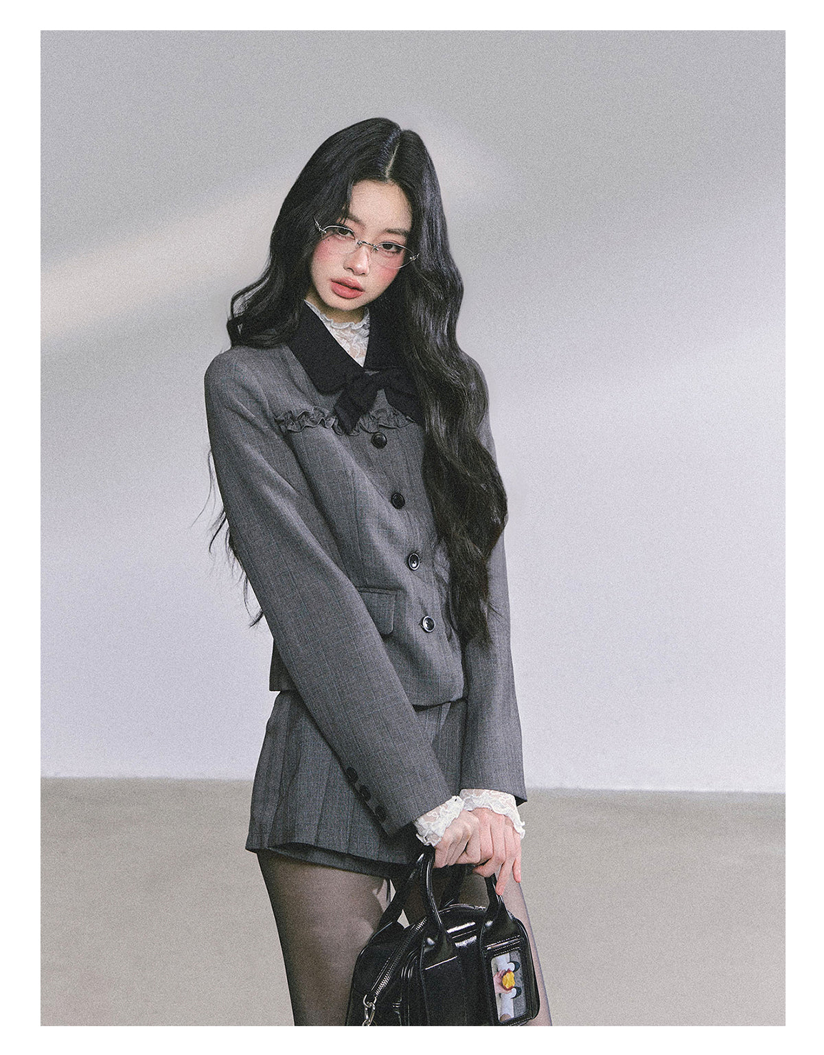 ShaoYeYan Miu-Inspired French Academy Style Two-Piece Set