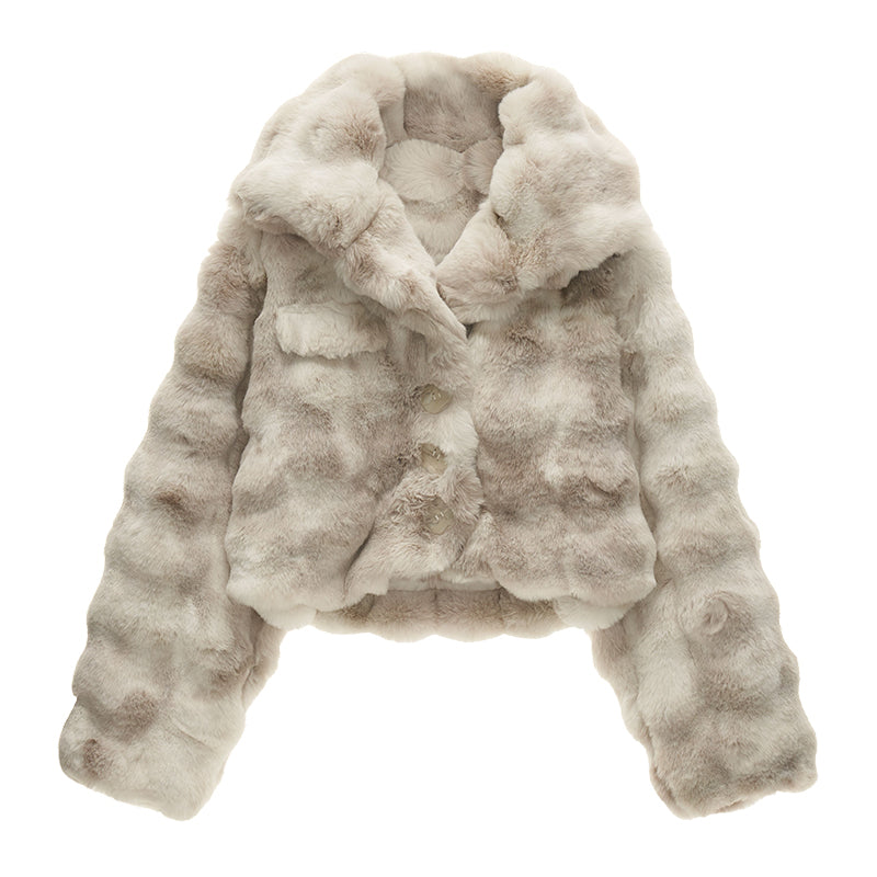MAMC Textured Bouclé Jacket