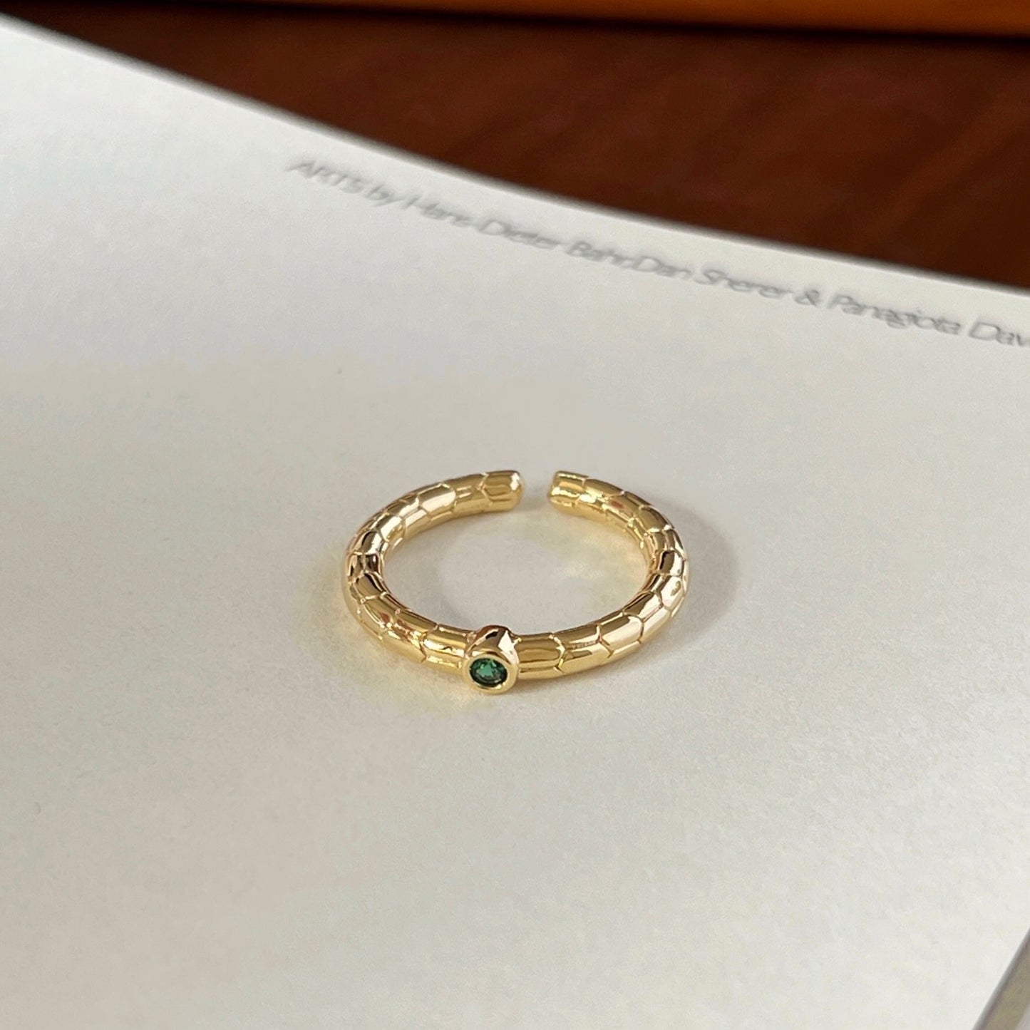 VIGVOG 2025 Zodiac Snake Ring Collection