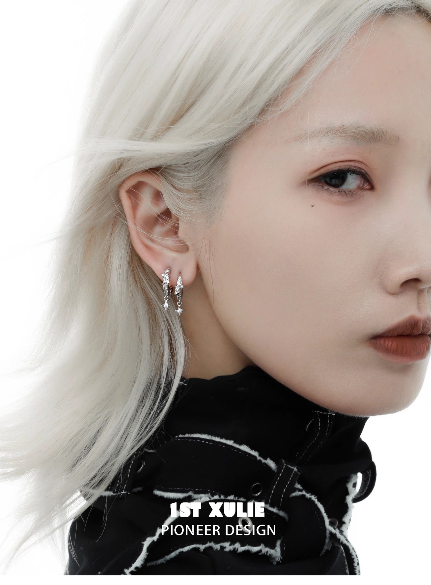 1ST XULIE Sterling Silver Ear Cuffs