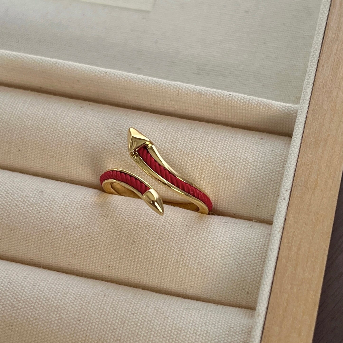 VIGVOG Zodiac Snake Ring