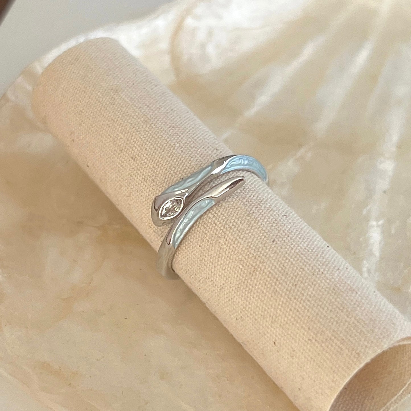 VIGVOG 2025 Zodiac Snake Ring Collection