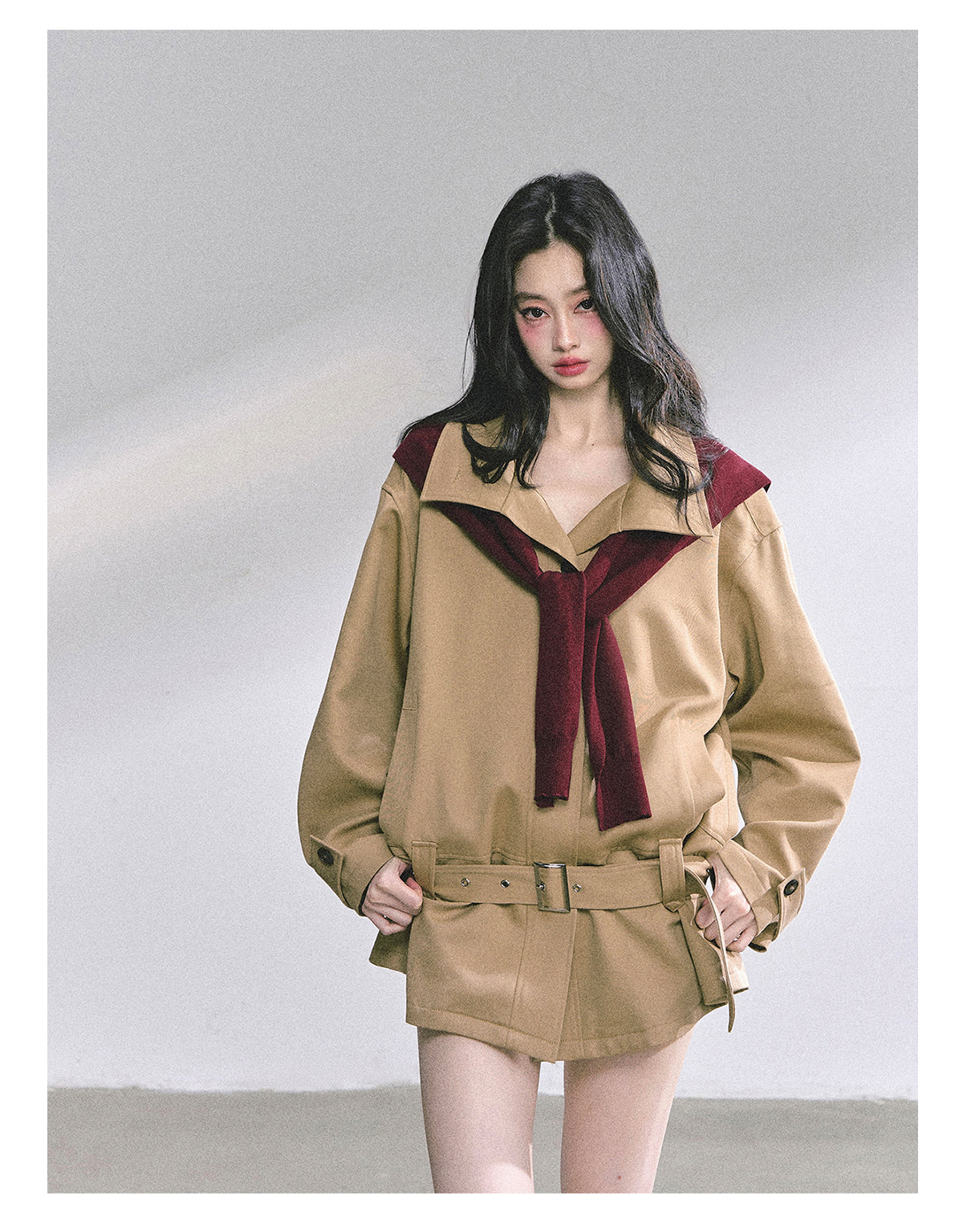 SHAOYEYAN Sydney Holiday Trench Coat