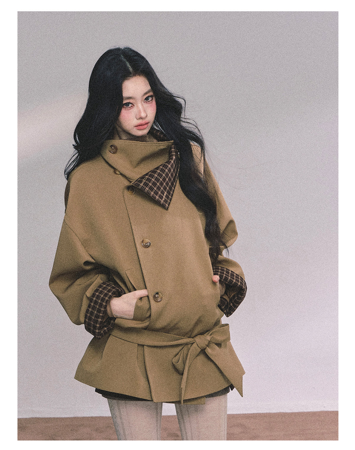 ShaoYeYan Vienna Trench Coat French British Style Luxury Blazer