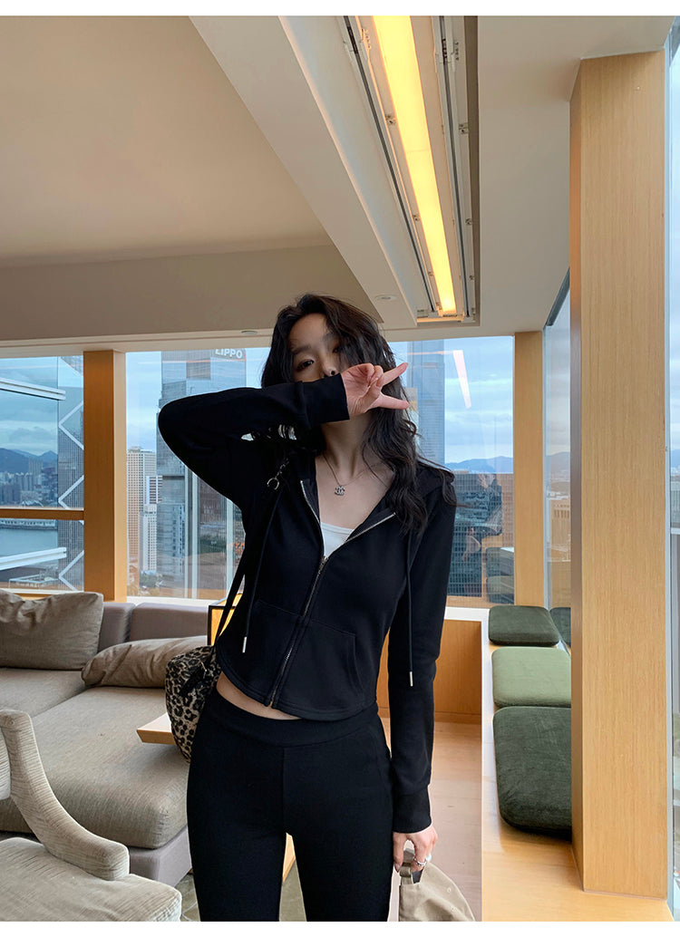 Pusumede Streetwear Zip Hoodie