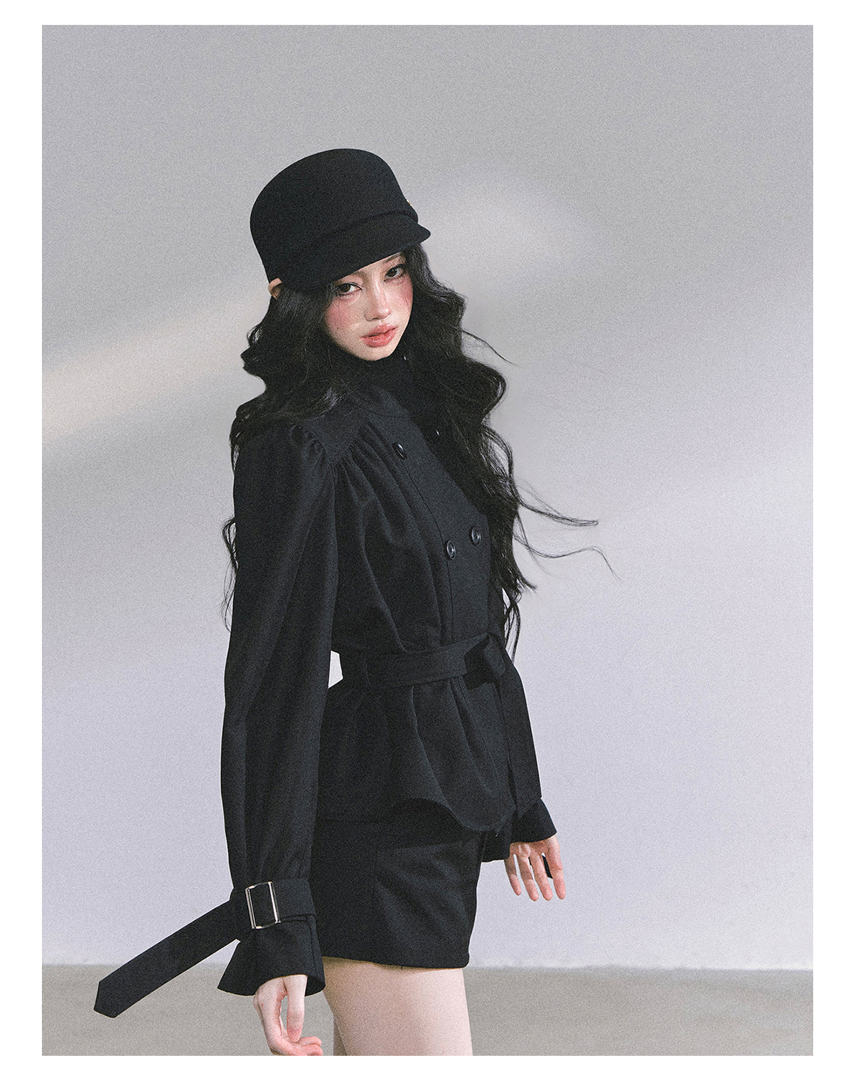 SHAOYEYAN Audrey Hepburn Style Two-Piece Set