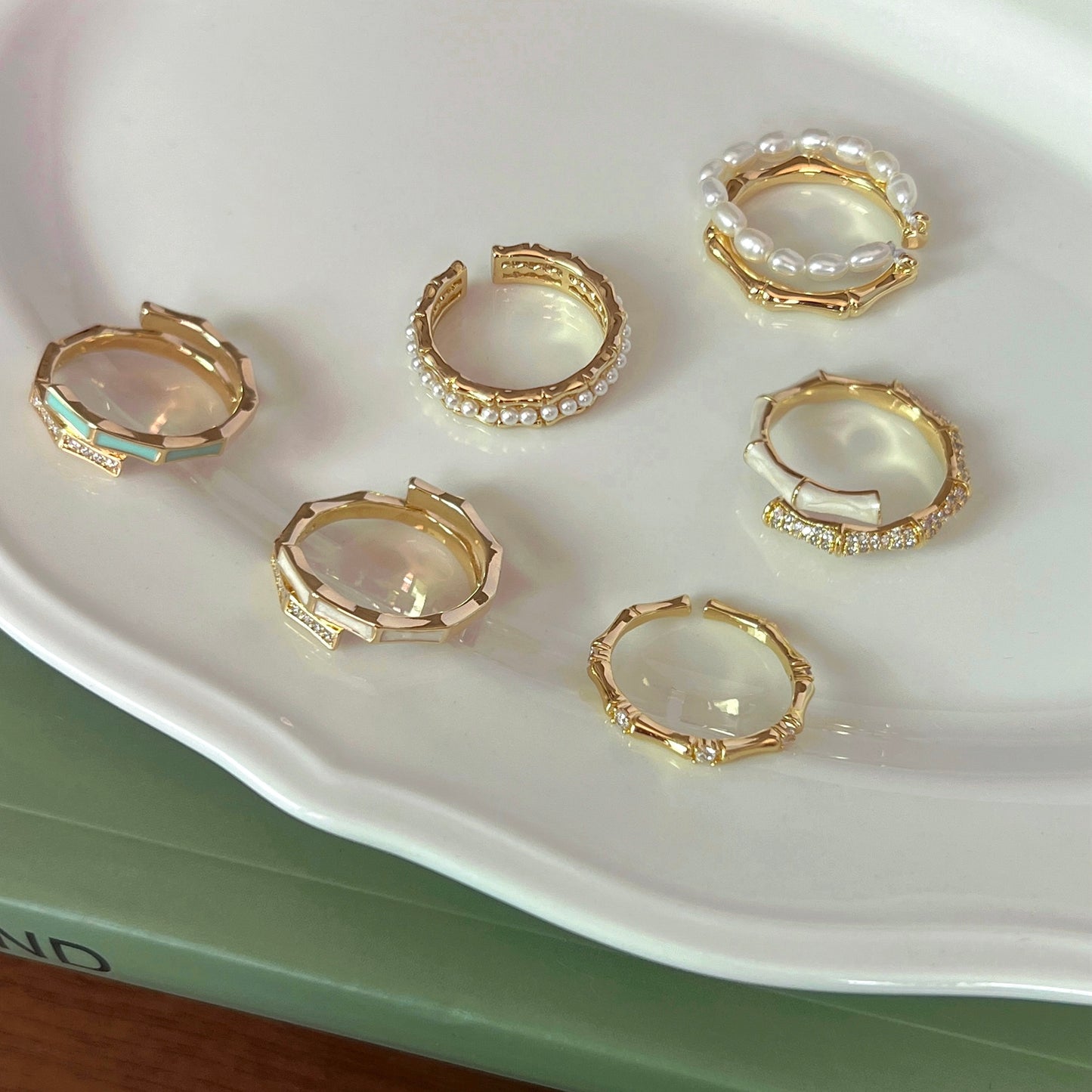 VIGVOG 2024 Bamboo-Inspired Ring Collection