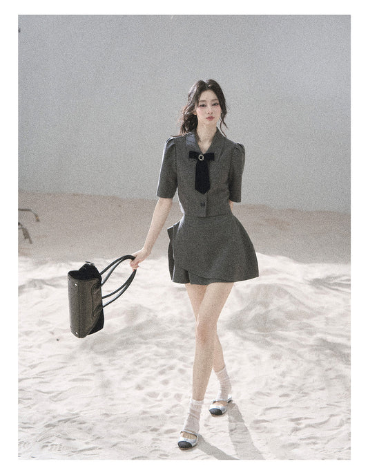 ShaoYeYan Aomalm Parisian Afternoon Chic Set