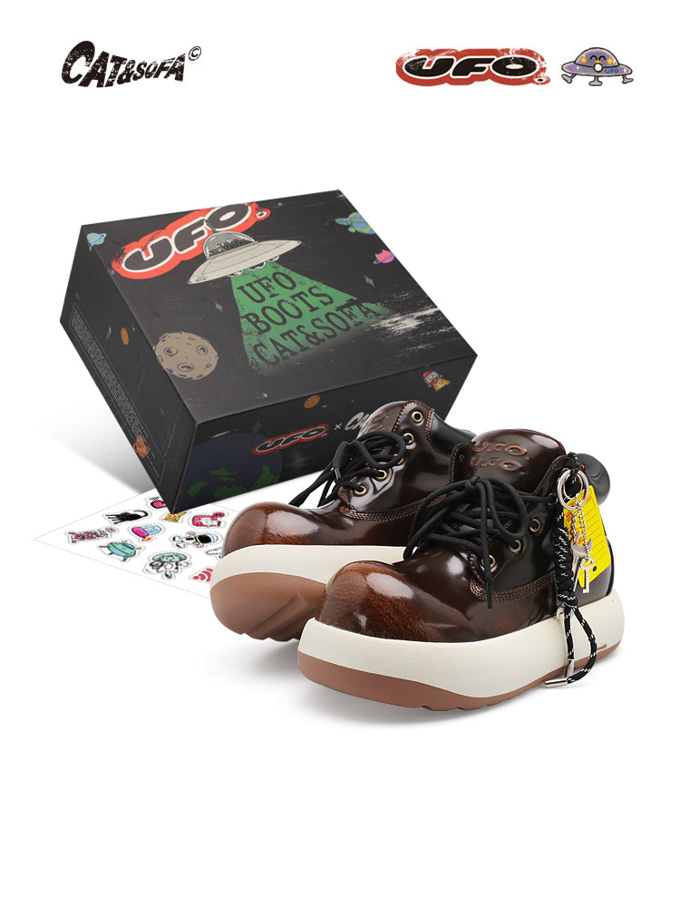 Cat&Sofa x UFO Ugly and Cute Big Head Boots