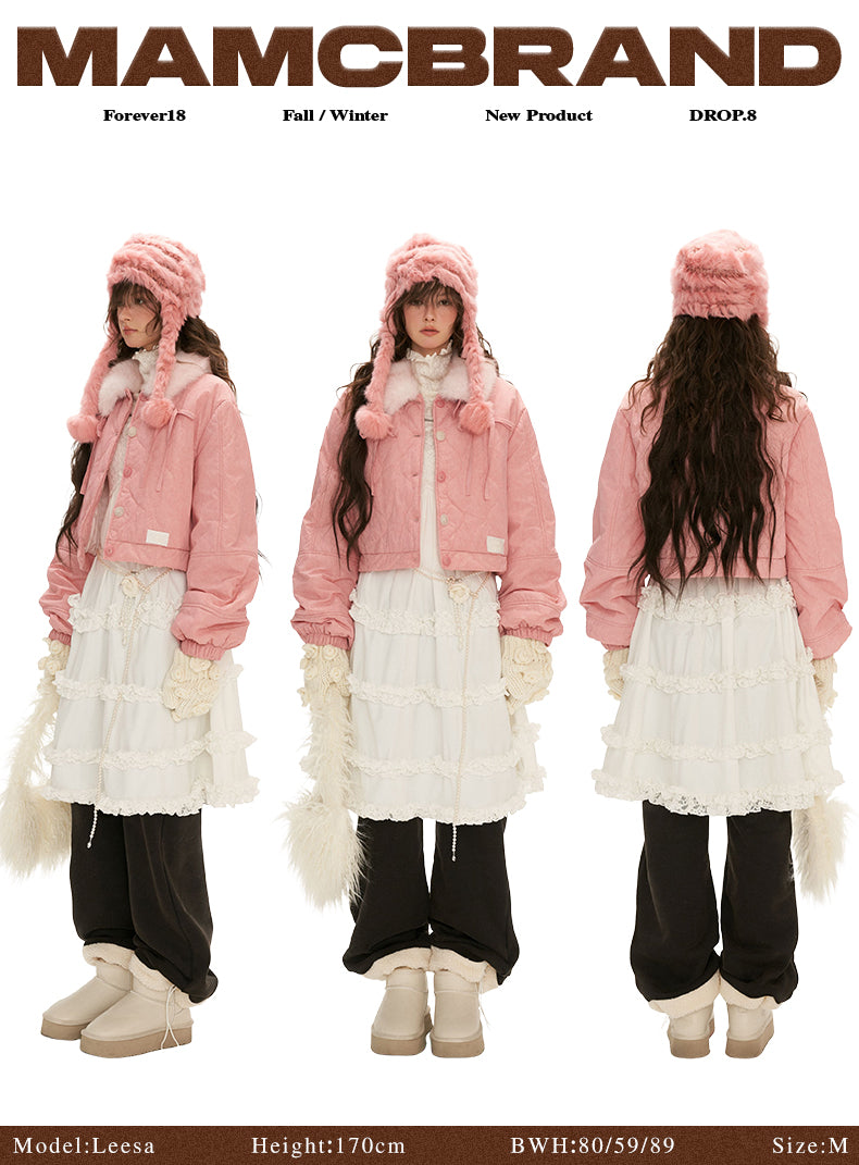 MAMC Bow-Trim Puffer Jacket
