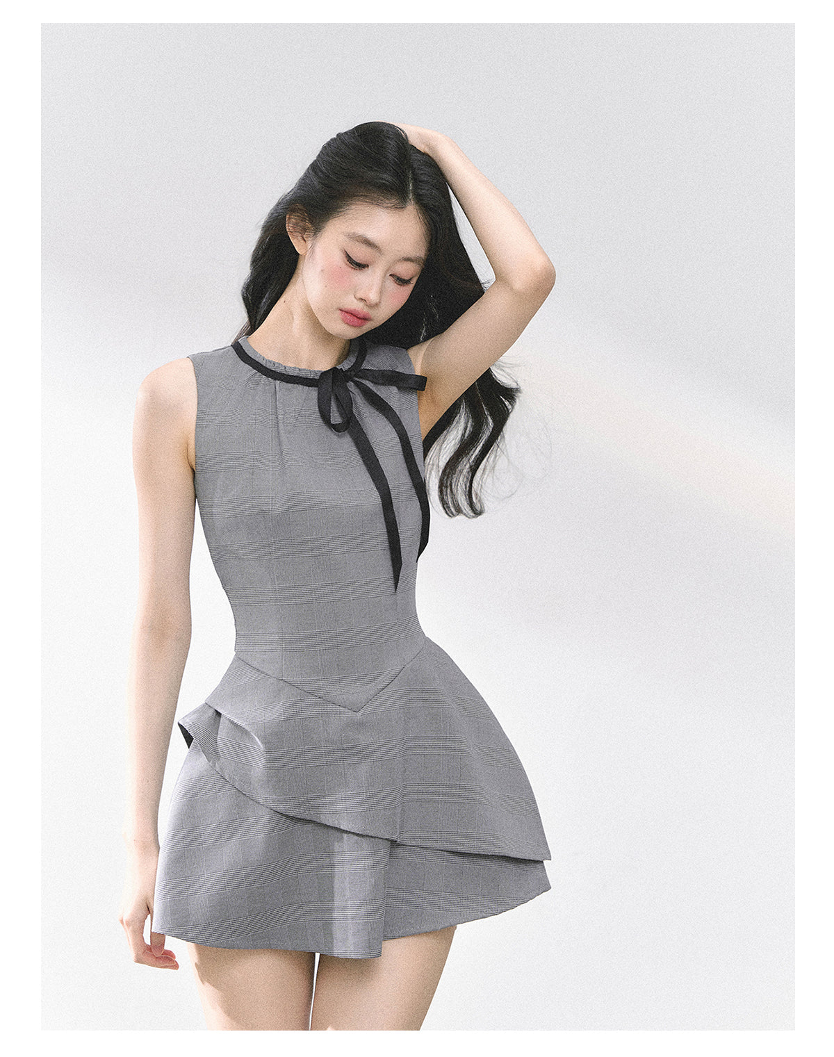 SHAOYEYAN Gray Puff Dress