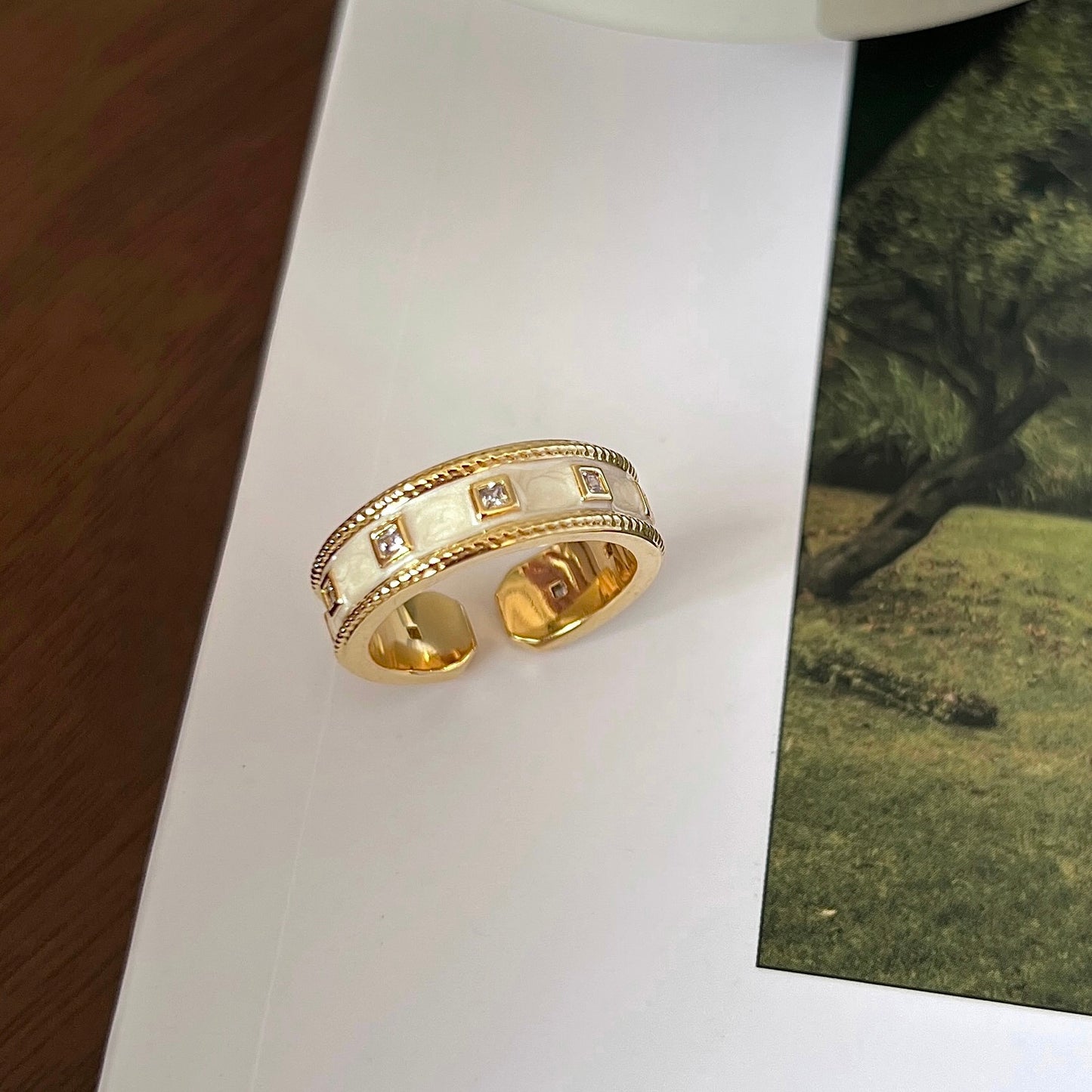 VIGVOG Butterfly Insect Rings