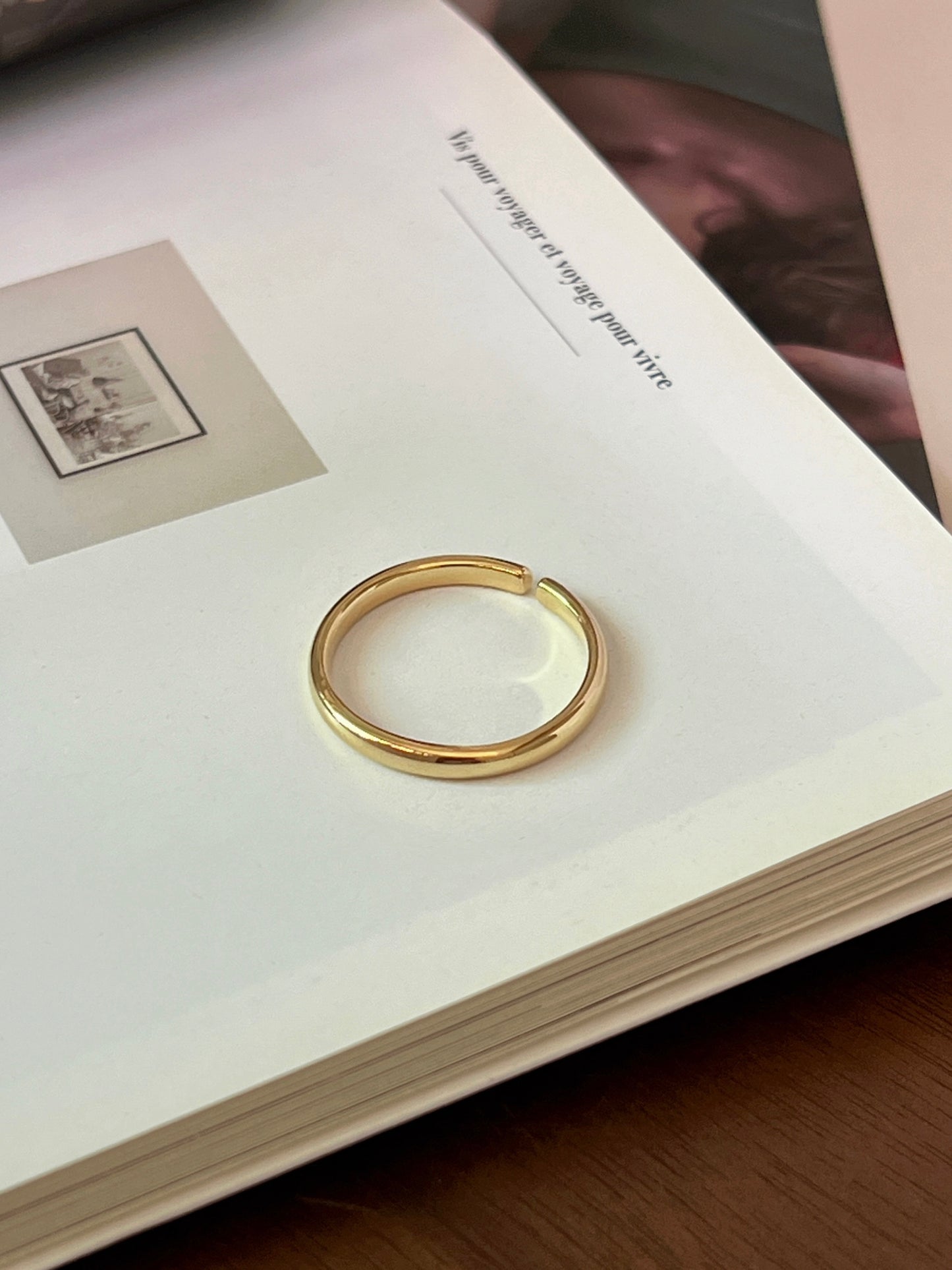 VIGVOG 2025 Minimalist Ring Collection