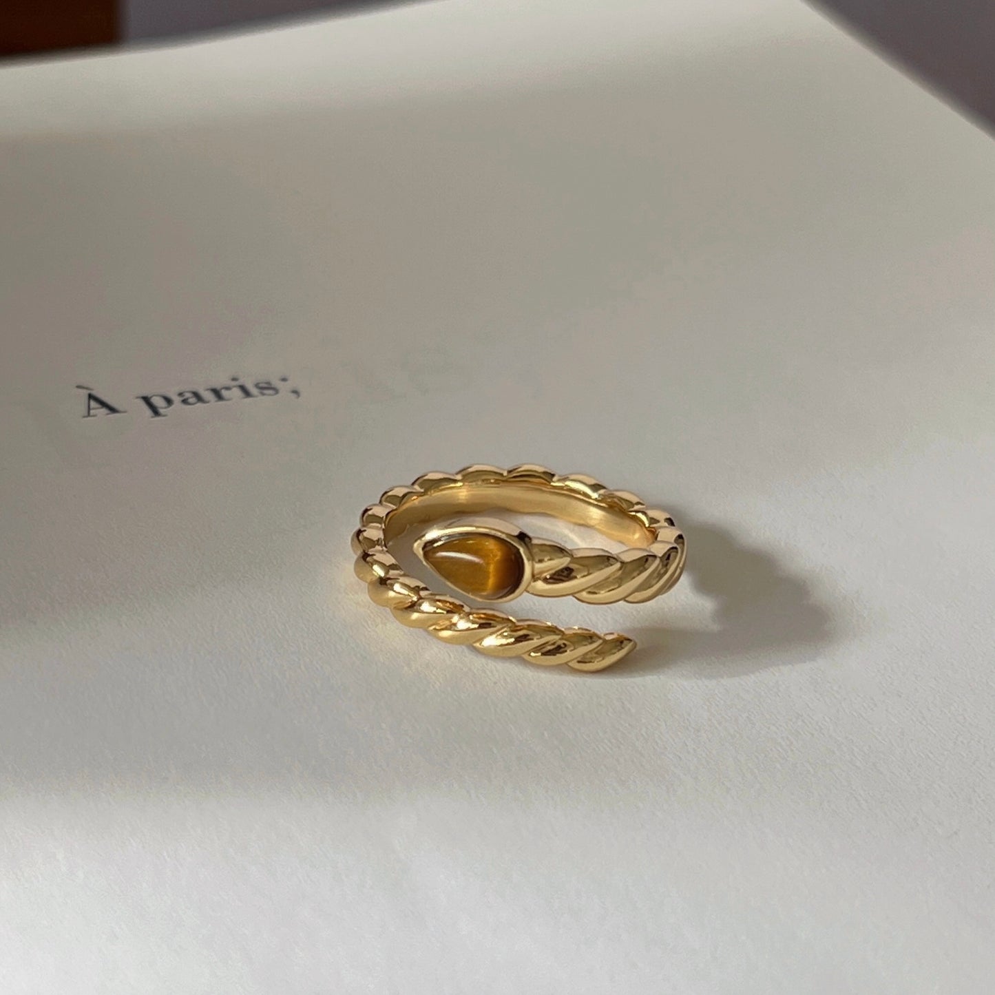 VIGVOG Zodiac Snake Ring