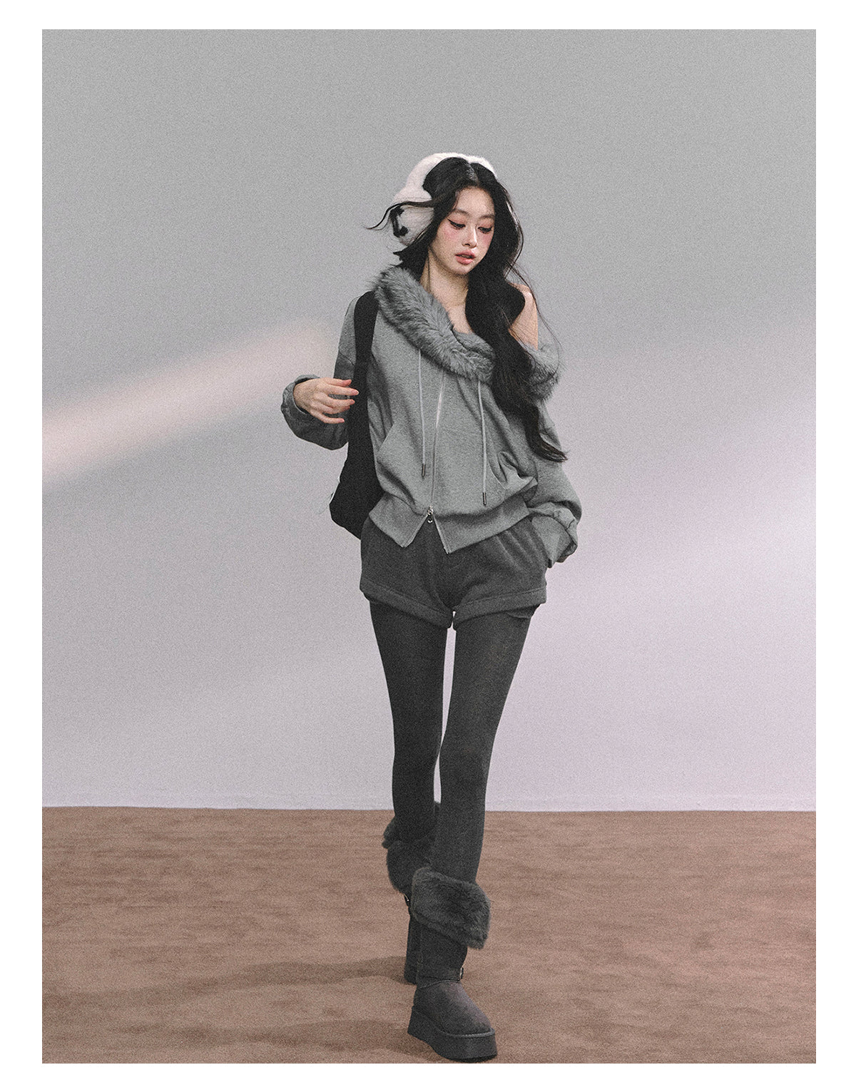 ShaoYeYan Nordic Snowfield American Style Two-Piece Set