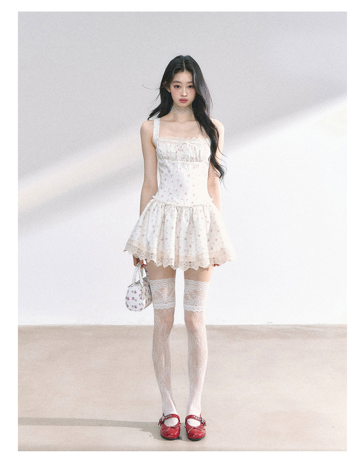 SHAOYEYAN French Lace Babydoll Dress