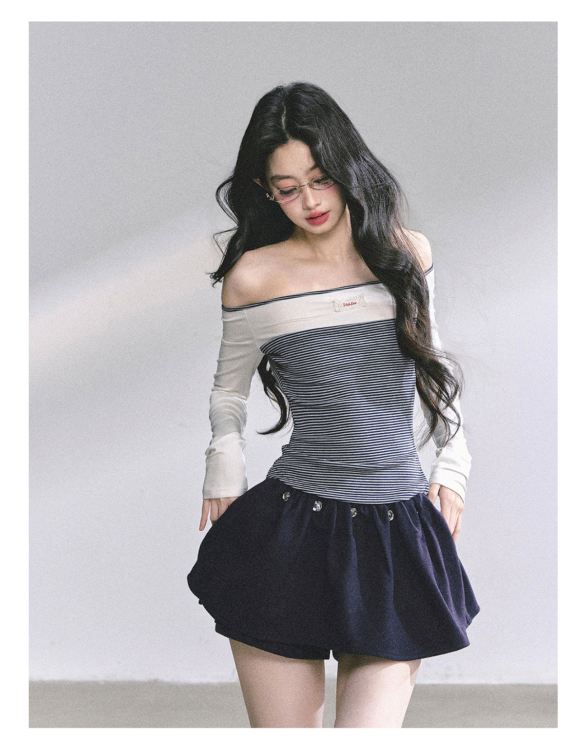 SHAOYEYAN Miu-Style Korean Tee