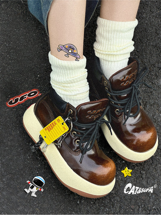 Cat&Sofa x UFO Ugly and Cute Big Head Boots