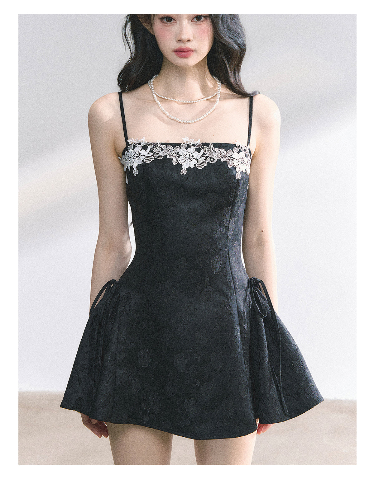 SHAOYEYAN Audrey-inspired Lace Sundress