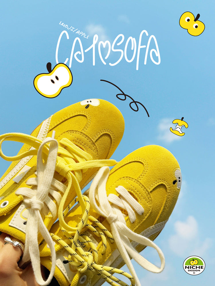 Cat&Sofa Emoji-Lab Series Apple Racing Shoes