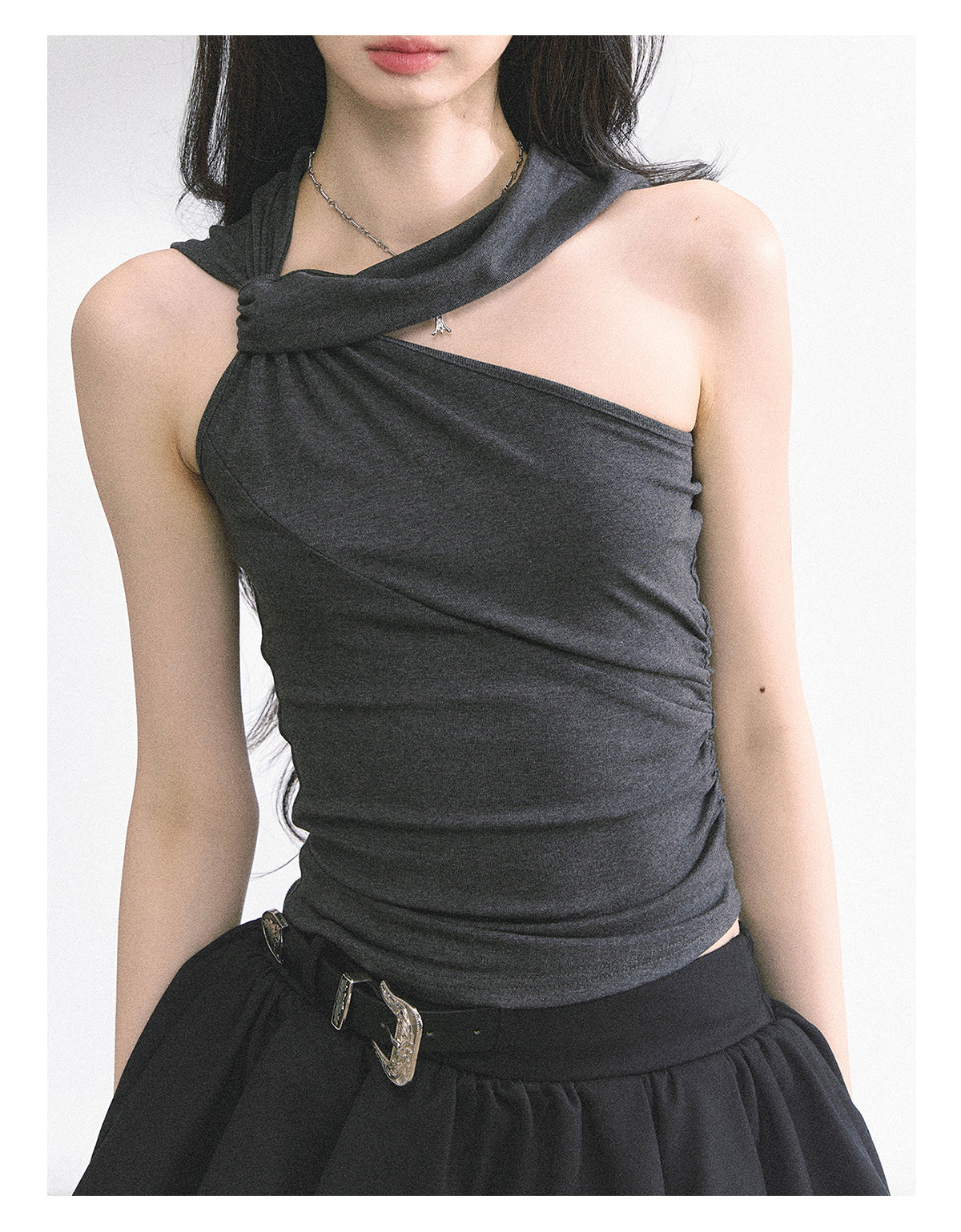 SHAOYEYAN Two-Way Crop Top