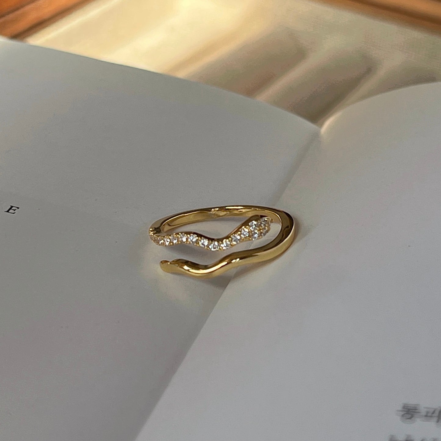 VIGVOG 2025 Zodiac Snake Ring Collection