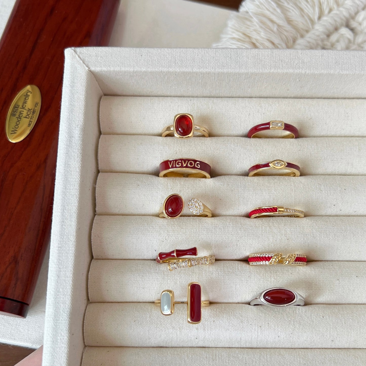 VIGVOG 2025 New Chinese Style Ring Collection
