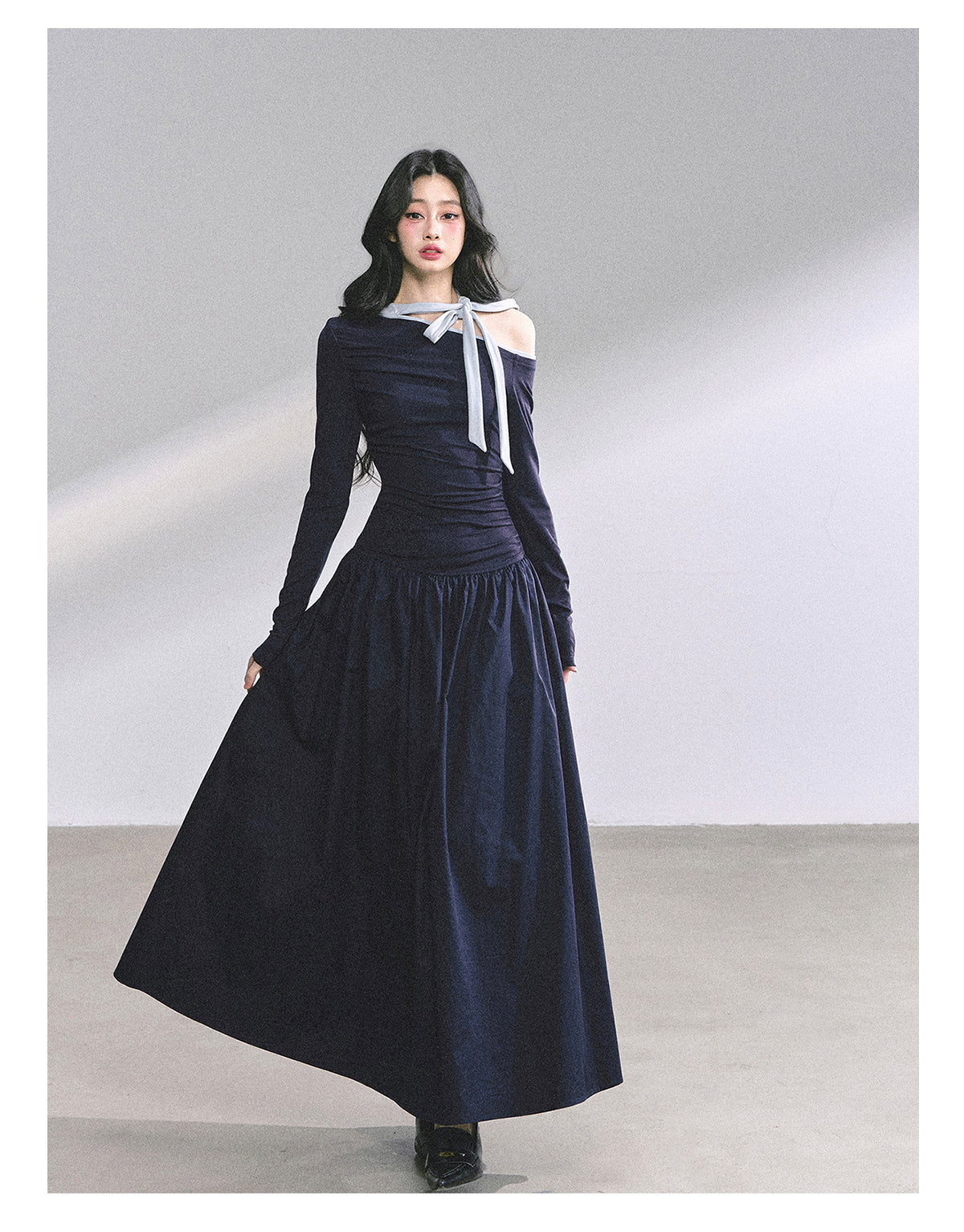 SHAOYEYAN Asymmetric One-Shoulder Bodycon Dress