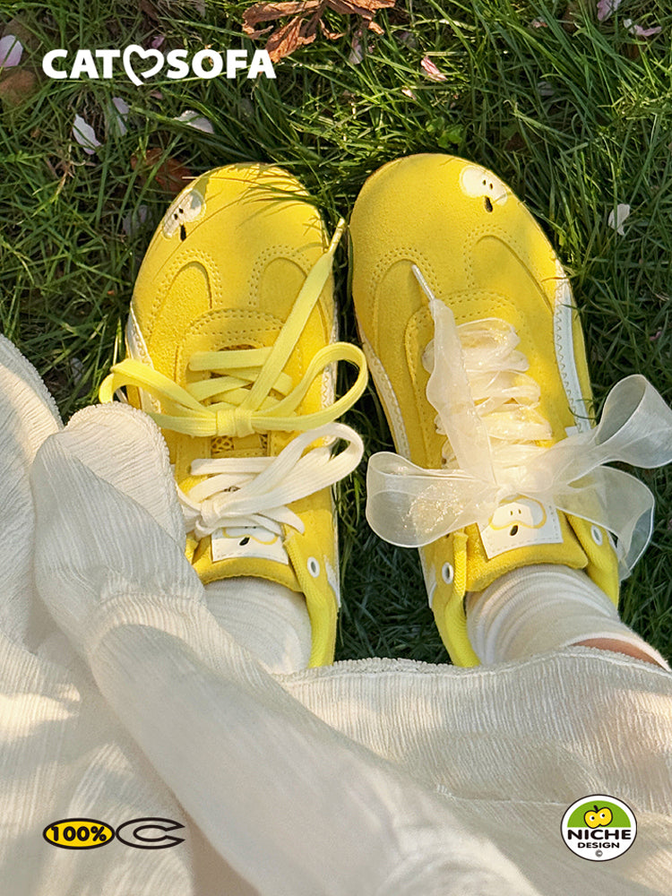 Cat&Sofa Emoji-Lab Series Apple Racing Shoes