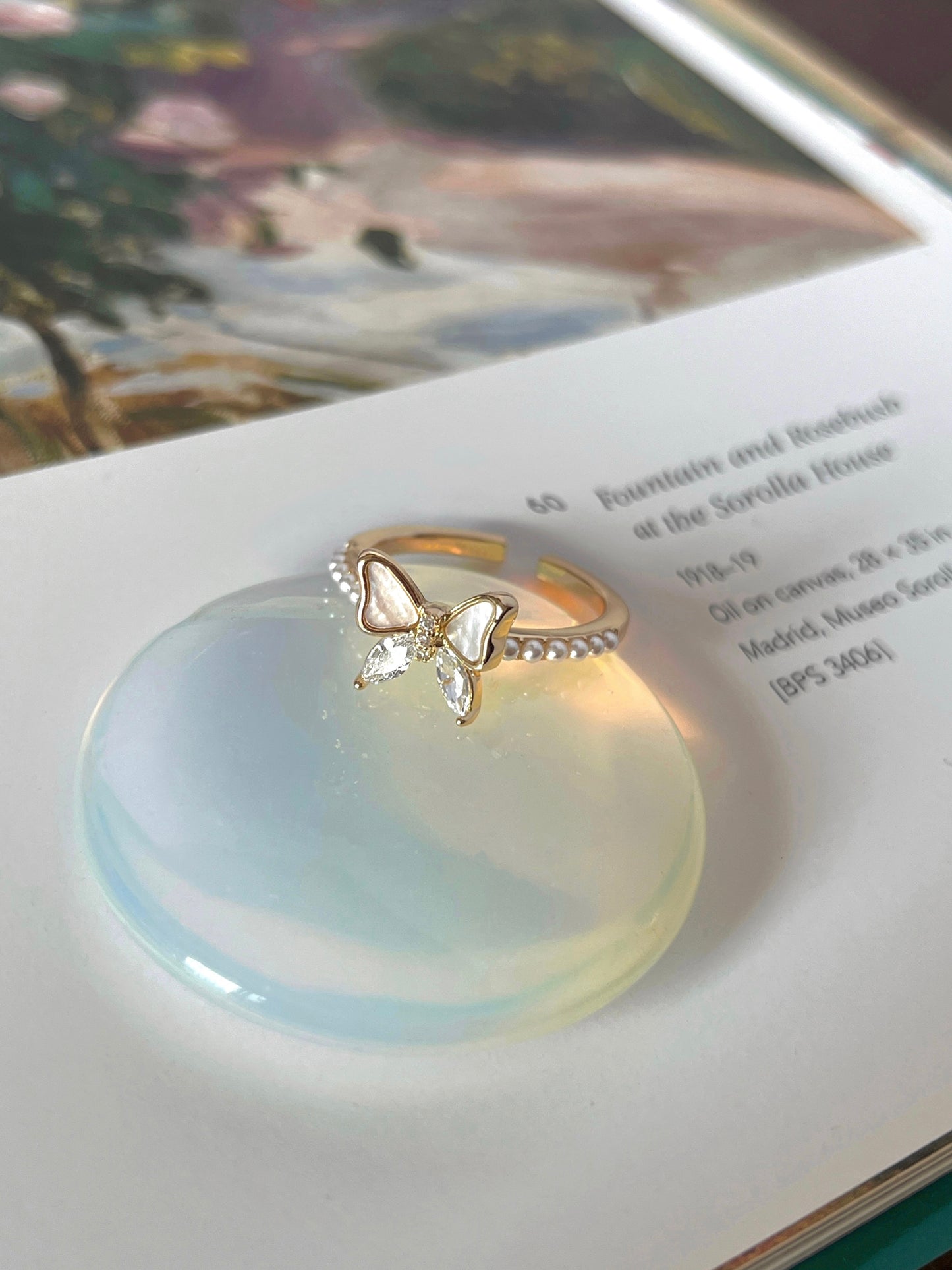 VIGVOG 2024 Floral Butterfly Ring Collection