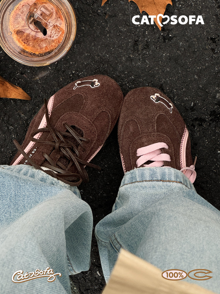 Cat&Sofa Emoji-Lab Series Dachshund Racing Sneakers