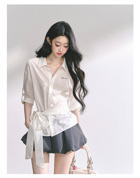 SHAOYEYAN French Sun Protection Blouse