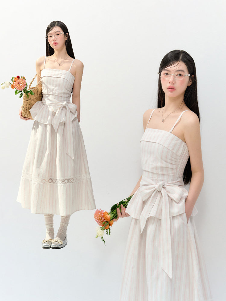 ANNATTO Sheer Cherry Blossom Dress