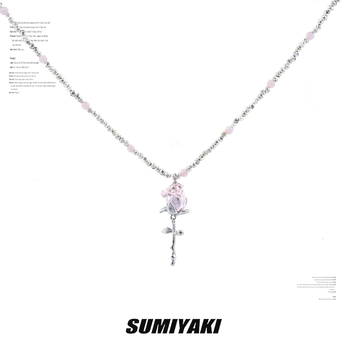 SUMIYAKI Rose Garden Necklace, Earrings & Bracelet