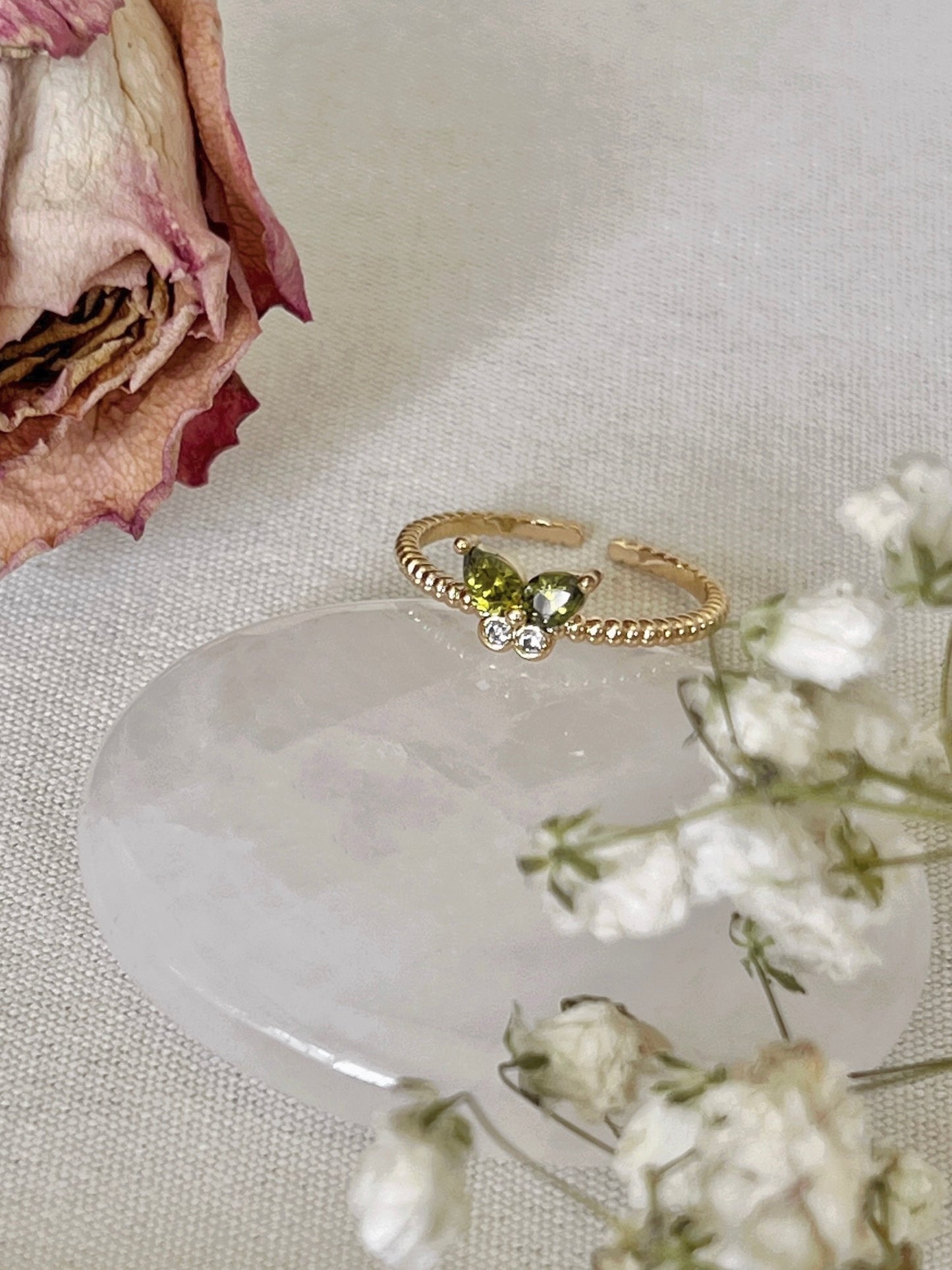 VIGVOG 2024 Enamel Butterfly Ring Collection