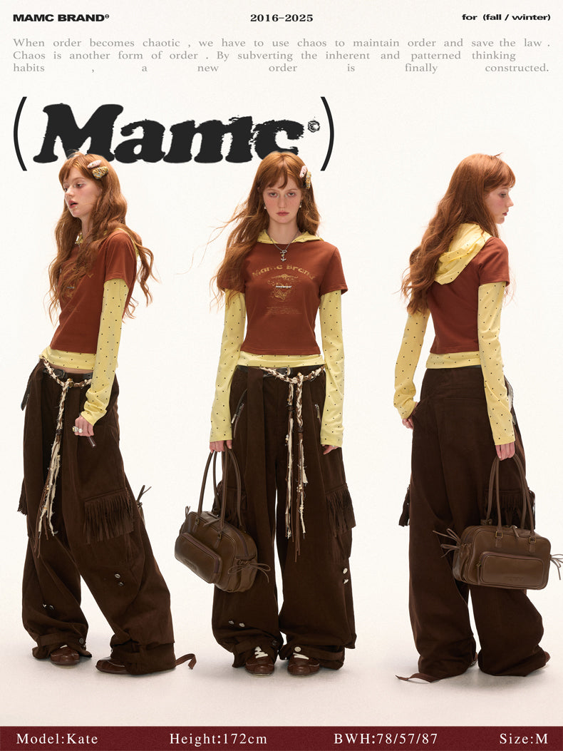 MAMC Mock Two-Piece Hooded Tee