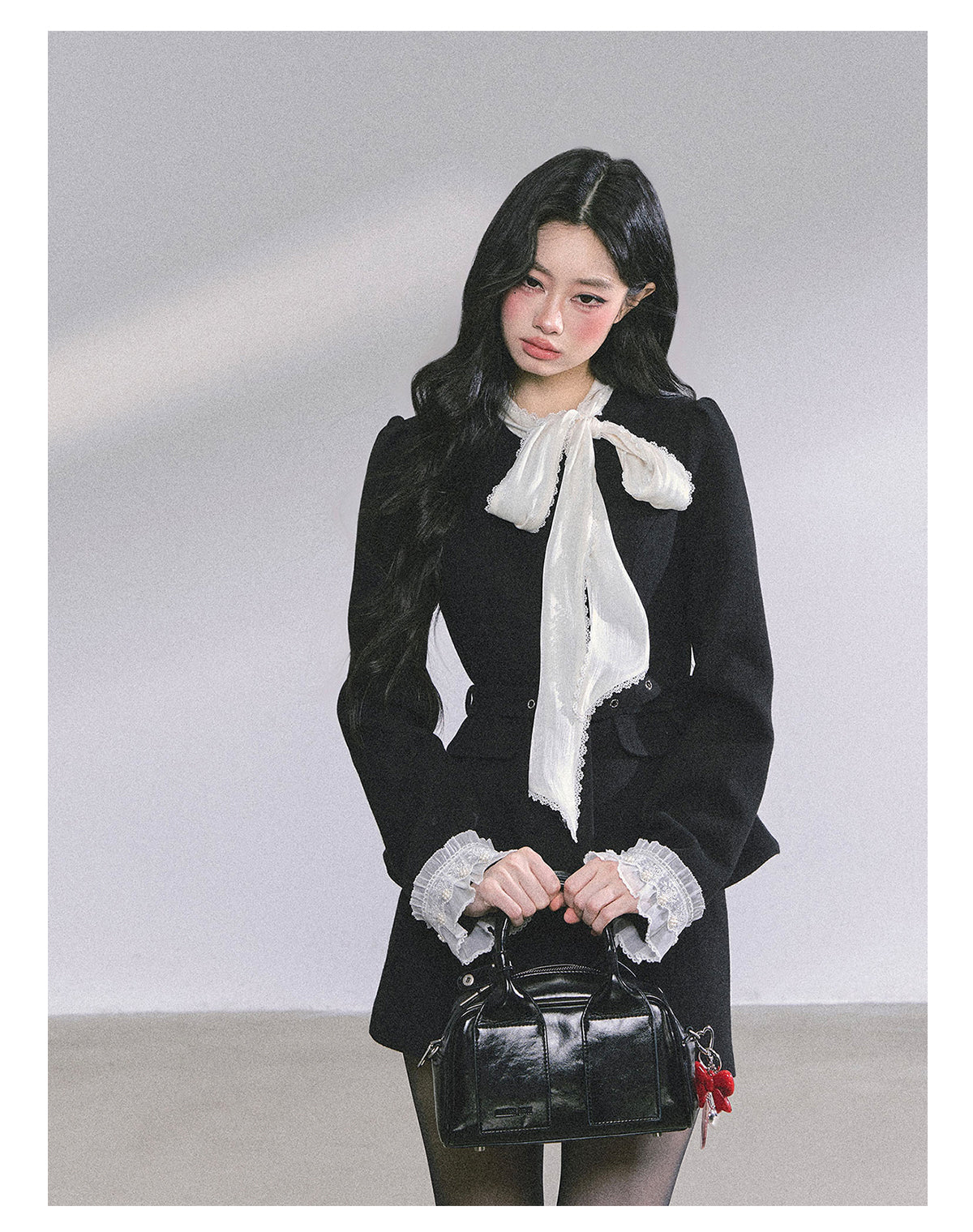 ShaoYeYan French Elegant Heiress Style Slim-Fit Blazer