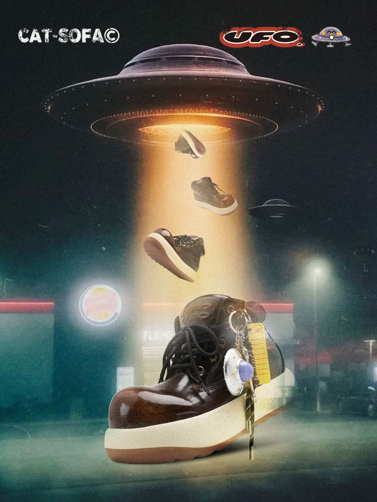 Cat&Sofa x UFO Ugly and Cute Big Head Boots